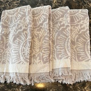 Opalhouse (Target) printed hand towels (4)